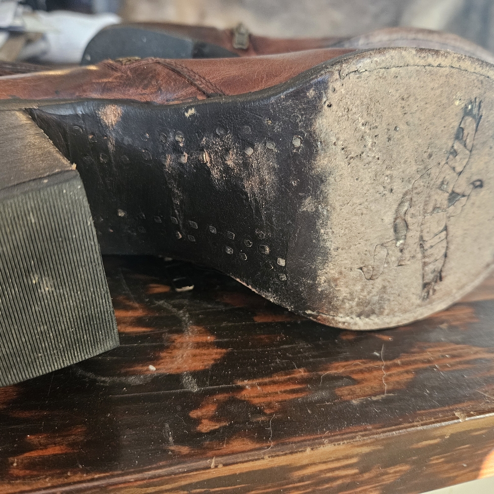 Freebird by Steven Distressed Brown Ankle BOLO Boots - Picture 6 of 7